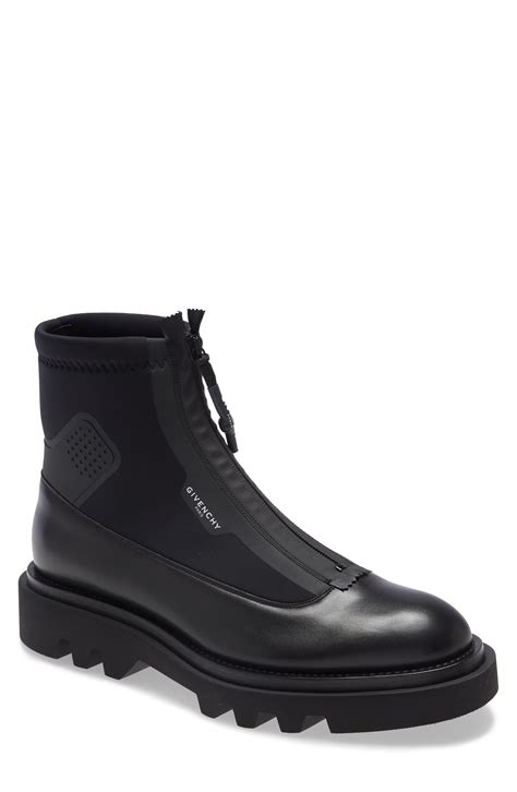 men's givenchy boots sale|givenchy combat boots.